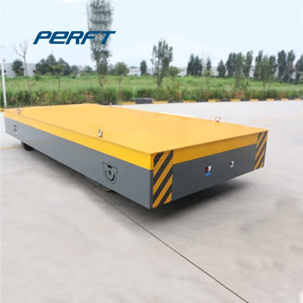 Customized Electric Flat Cart For Steel Liquid